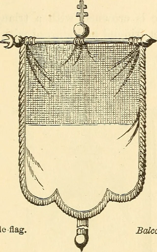 An illustration from The book of the Ancient and accepted Scottish rite of freemasonry, 1899, leaf 508