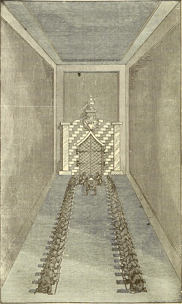 An illustration from The book of the Ancient and accepted Scottish rite of freemasonry, 1899, leaf 69