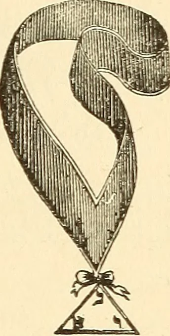 An illustration from The book of the Ancient and accepted Scottish rite of freemasonry, 1899, leaf 98