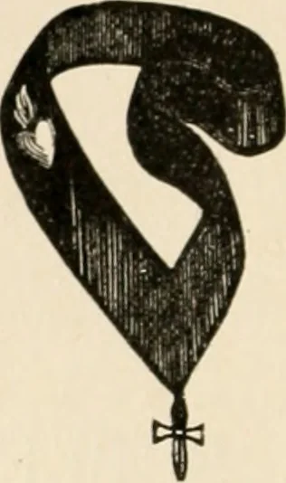 An illustration from The book of the ancient and accepted Scottish rite of freemasonry : containing instructions in all the degrees from the third to the thirty-third, and last degree of the rite : together with ceremonies of inauguration ... etc., 1914, leaf 129