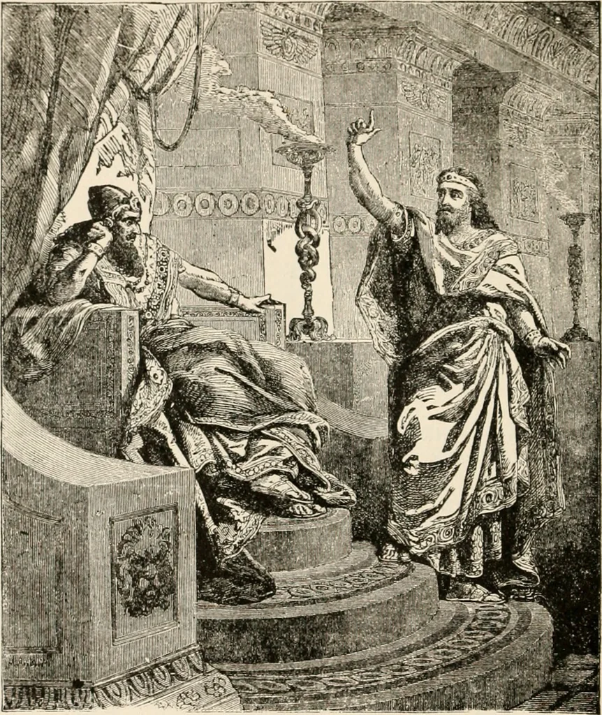 An illustration from The book of the ancient and accepted Scottish rite of freemasonry : containing instructions in all the degrees from the third to the thirty-third, and last degree of the rite : together with ceremonies of inauguration ... etc., 1914, leaf 191