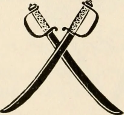 An illustration from The book of the ancient and accepted Scottish rite of freemasonry : containing instructions in all the degrees from the third to the thirty-third, and last degree of the rite : together with ceremonies of inauguration ... etc., 1914, leaf 199