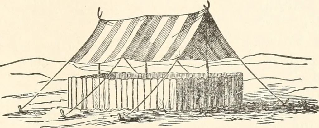 An illustration from The book of the ancient and accepted Scottish rite of freemasonry : containing instructions in all the degrees from the third to the thirty-third, and last degree of the rite : together with ceremonies of inauguration ... etc., 1914, leaf 348