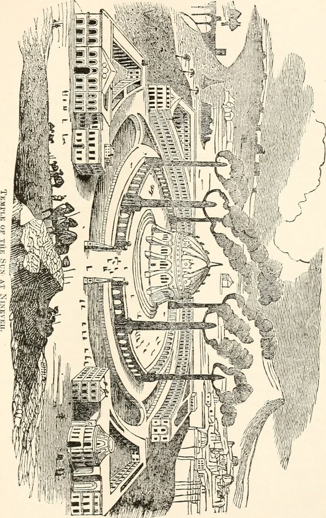 An illustration from The book of the ancient and accepted Scottish rite of freemasonry : containing instructions in all the degrees from the third to the thirty-third, and last degree of the rite : together with ceremonies of inauguration ... etc., 1914, leaf 412
