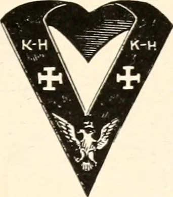 An illustration from The book of the ancient and accepted Scottish rite of freemasonry : containing instructions in all the degrees from the third to the thirty-third, and last degree of the rite : together with ceremonies of inauguration ... etc., 1914, leaf 458