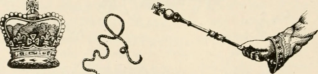 An illustration from The book of the ancient and accepted Scottish rite of freemasonry : containing instructions in all the degrees from the third to the thirty-third, and last degree of the rite : together with ceremonies of inauguration ... etc., 1914, leaf 507
