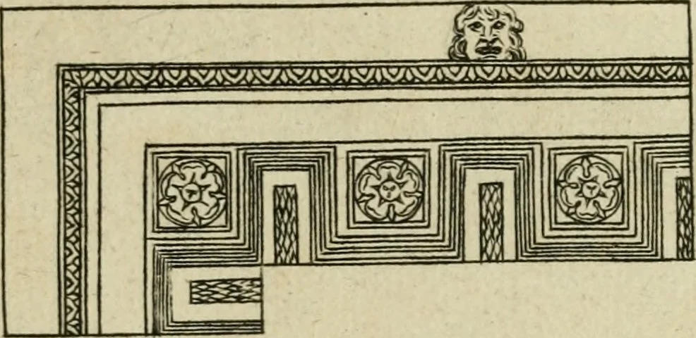 An illustration from The first book of architecture, 1733, leaf 112