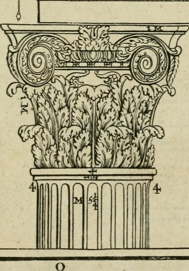 An illustration from The first book of architecture, 1733, leaf 114