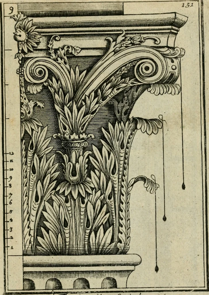 An illustration from The first book of architecture, 1733, leaf 168