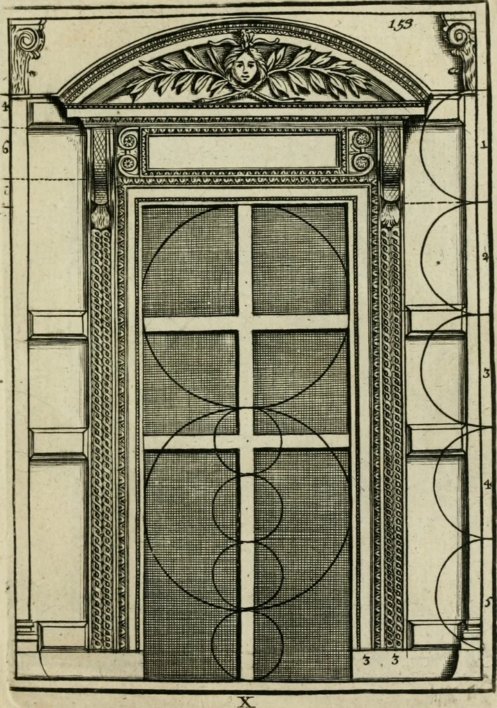 An illustration from The first book of architecture, 1733, leaf 170