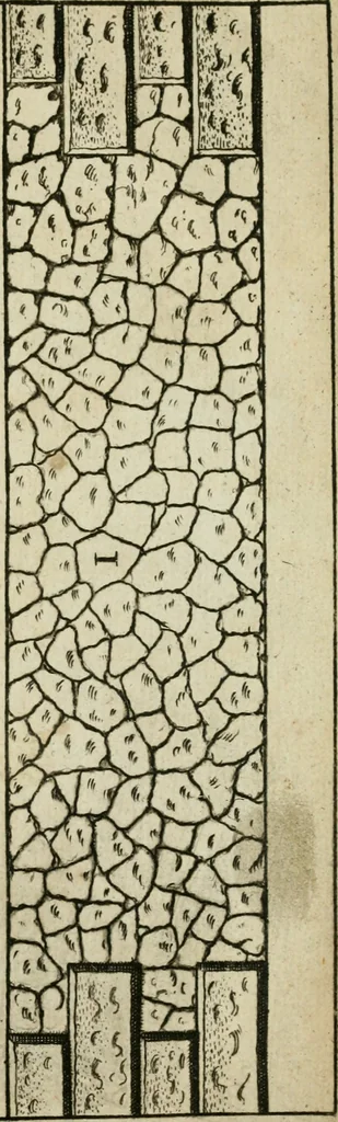 An illustration from The first book of architecture, 1733, leaf 28