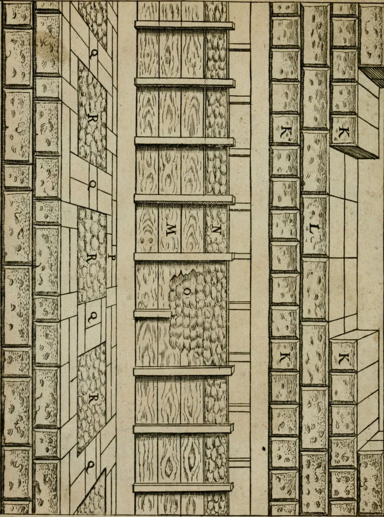 An illustration from The first book of architecture, 1733, leaf 31