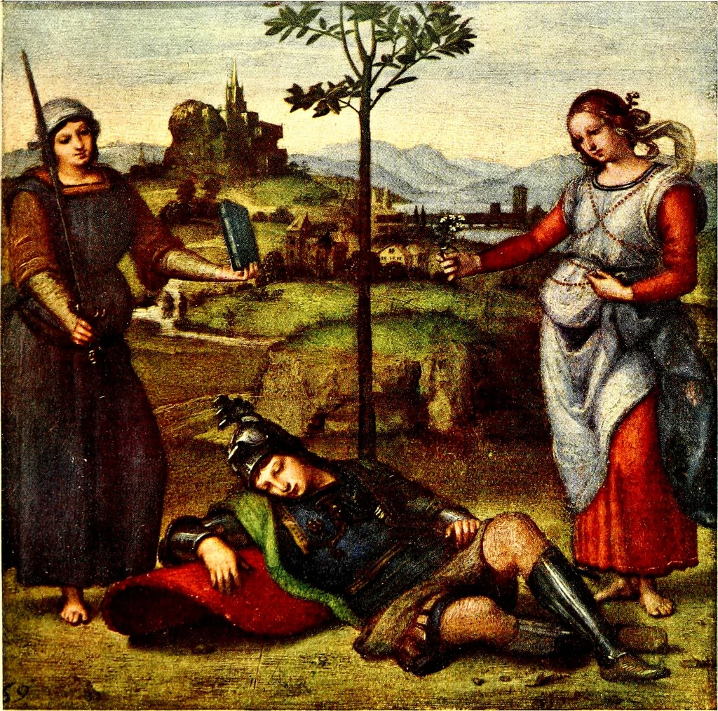 An illustration from The book of art for young people, 1914, leaf 106