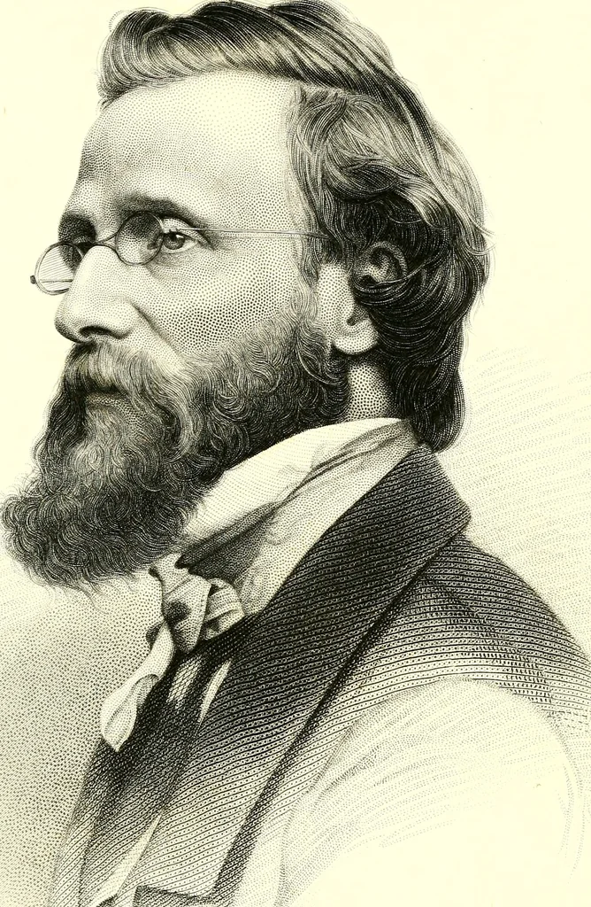 An illustration from Book of the artists. American artist life, comprising biographical and critical sketches of American artists: preceded by an historical account of the rise and progress of art in America, 1867, leaf 9