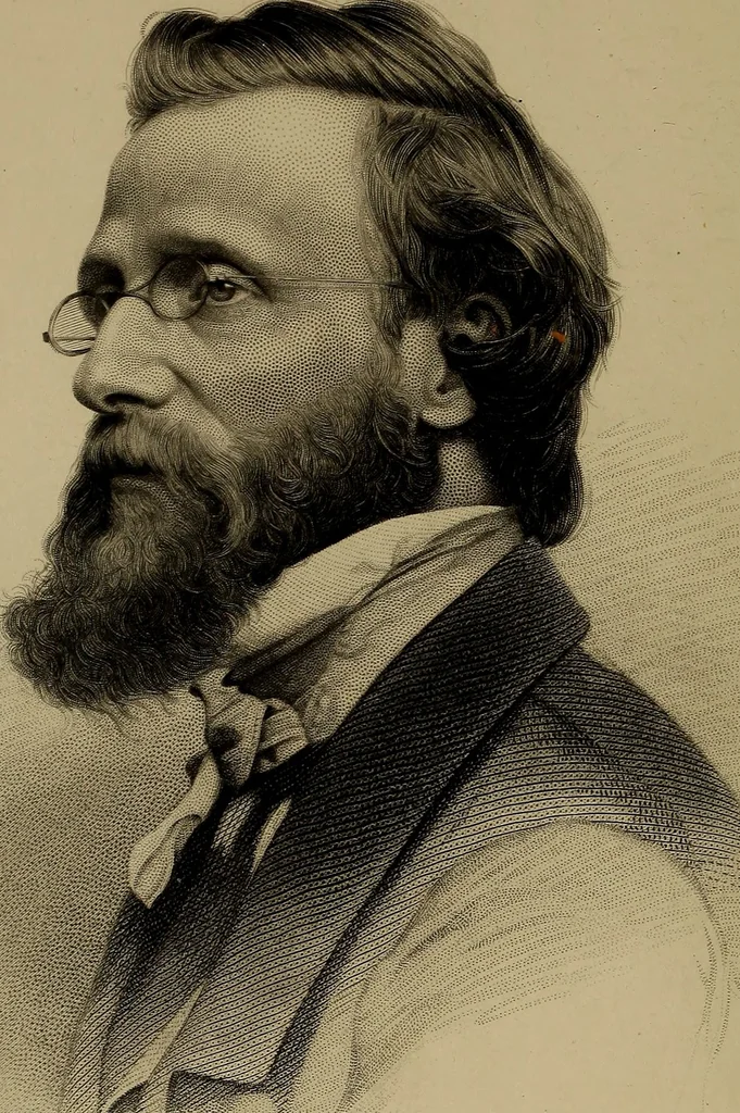 An illustration from Book of the artists. American artist life, comprising biographical and critical sketches of American artists: preceded by an historical account of the rise and progress of art in America, 1867, leaf 7