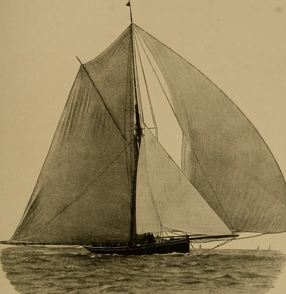 An illustration from The book of athletics and out-of-door sports .., 1895, leaf 172