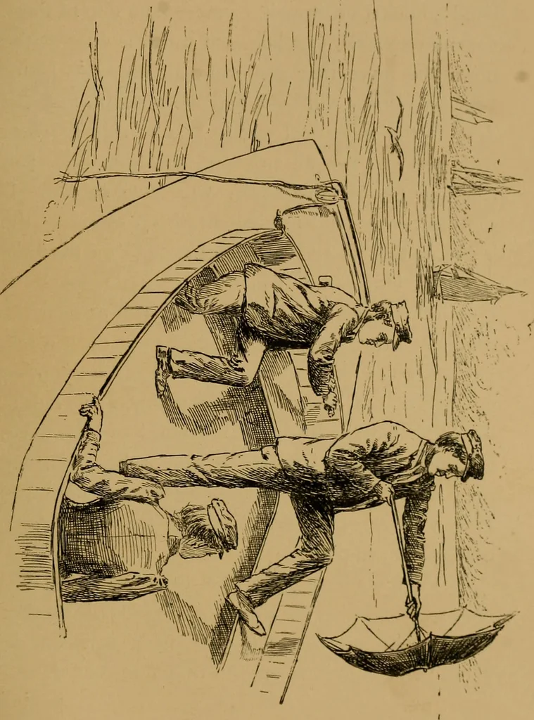 An illustration from The book of athletics and out-of-door sports .., 1895, leaf 178