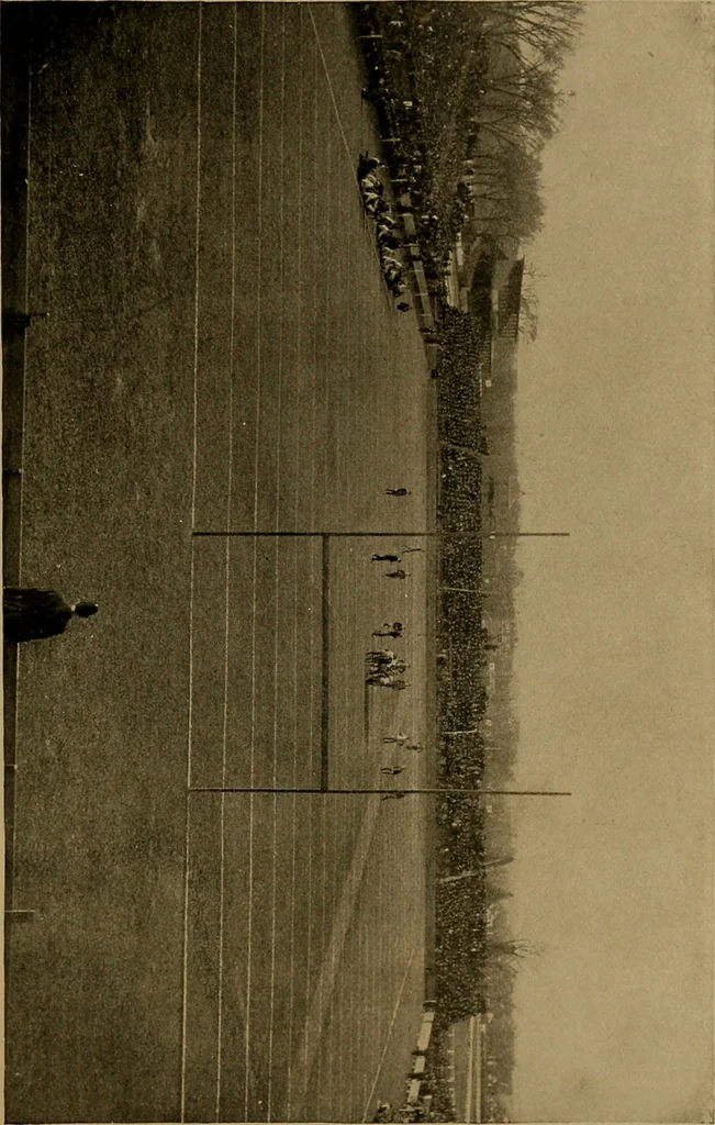 An illustration from The book of athletics and out-of-door sports .., 1895, leaf 18