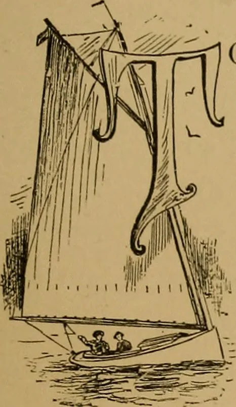 An illustration from The book of athletics and out-of-door sports .., 1895, leaf 180