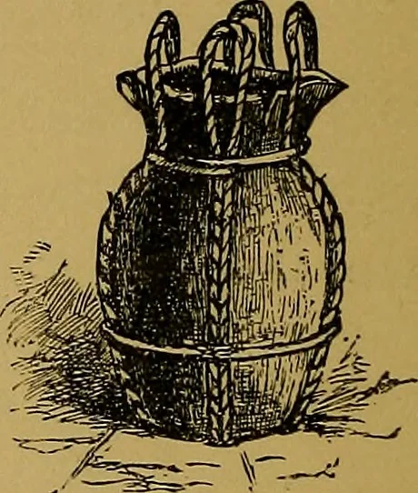 An illustration from The book of athletics and out-of-door sports .., 1895, leaf 285