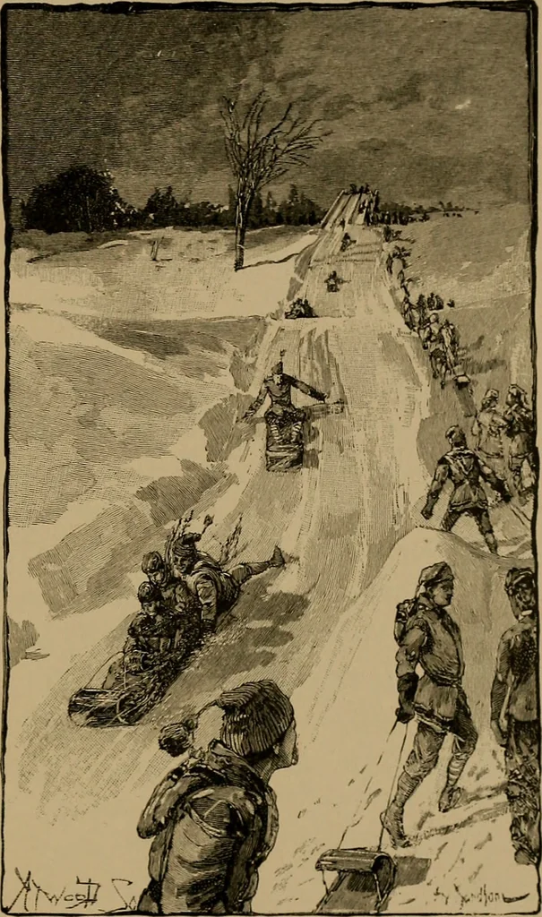 An illustration from The book of athletics and out-of-door sports .., 1895, leaf 302