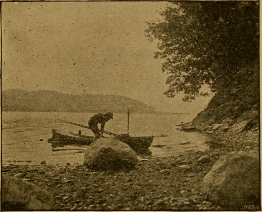 An illustration from The book of athletics and out-of-door sports .., 1895, leaf 308