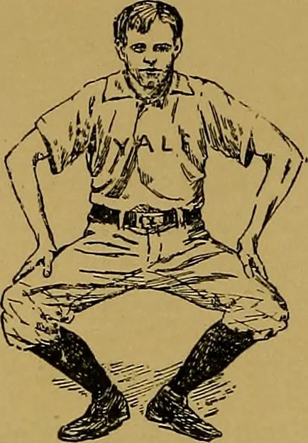 An illustration from The book of athletics and out-of-door sports .., 1895, leaf 37