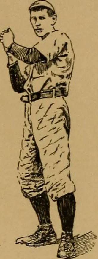 An illustration from The book of athletics and out-of-door sports .., 1895, leaf 38