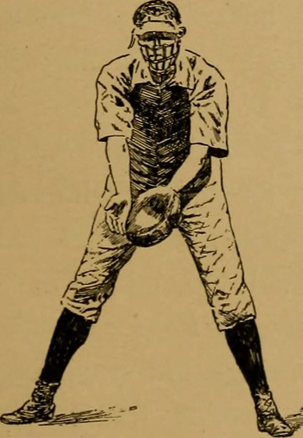 An illustration from The book of athletics and out-of-door sports .., 1895, leaf 38