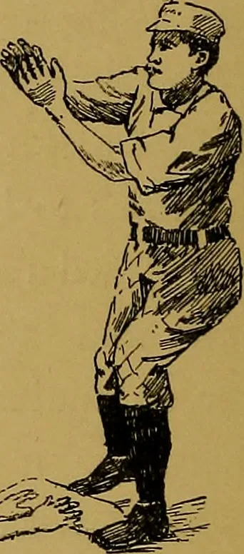 An illustration from The book of athletics and out-of-door sports .., 1895, leaf 41