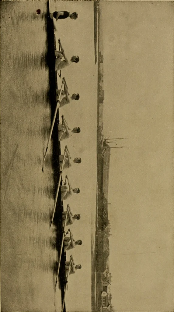 An illustration from The book of athletics and out-of-door sports .., 1895, leaf 64