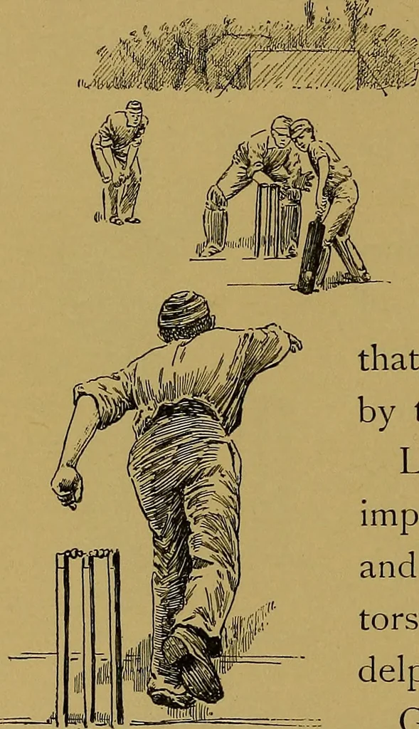 An illustration from The book of athletics and out-of-door sports .., 1895, leaf 89