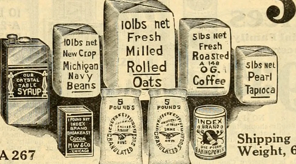 An illustration from book of bargains : for the month of February only, A, 1909, leaf 12