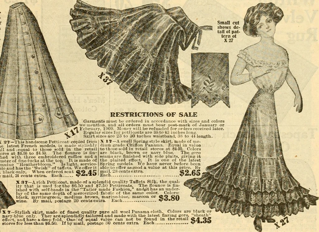 An illustration from book of bargains : for the month of February only, A, 1909, leaf 20