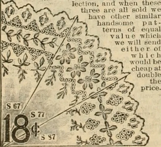 An illustration from book of bargains : for the month of February only, A, 1909, leaf 27