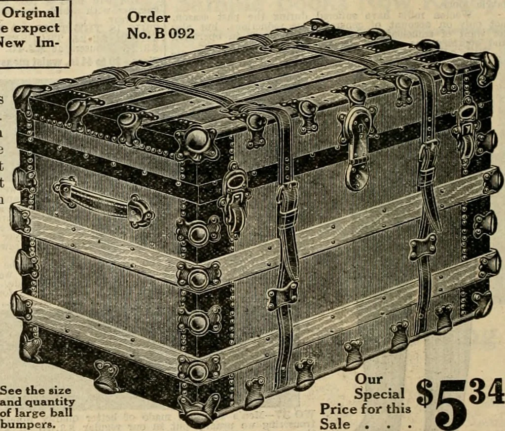 An illustration from book of bargains : for the month of February only, A, 1909, leaf 27