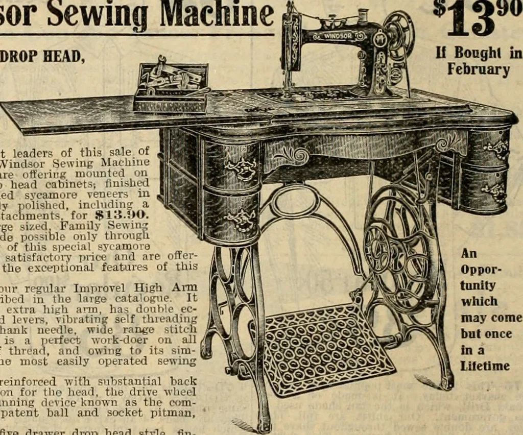 An illustration from book of bargains : for the month of February only, A, 1909, leaf 31