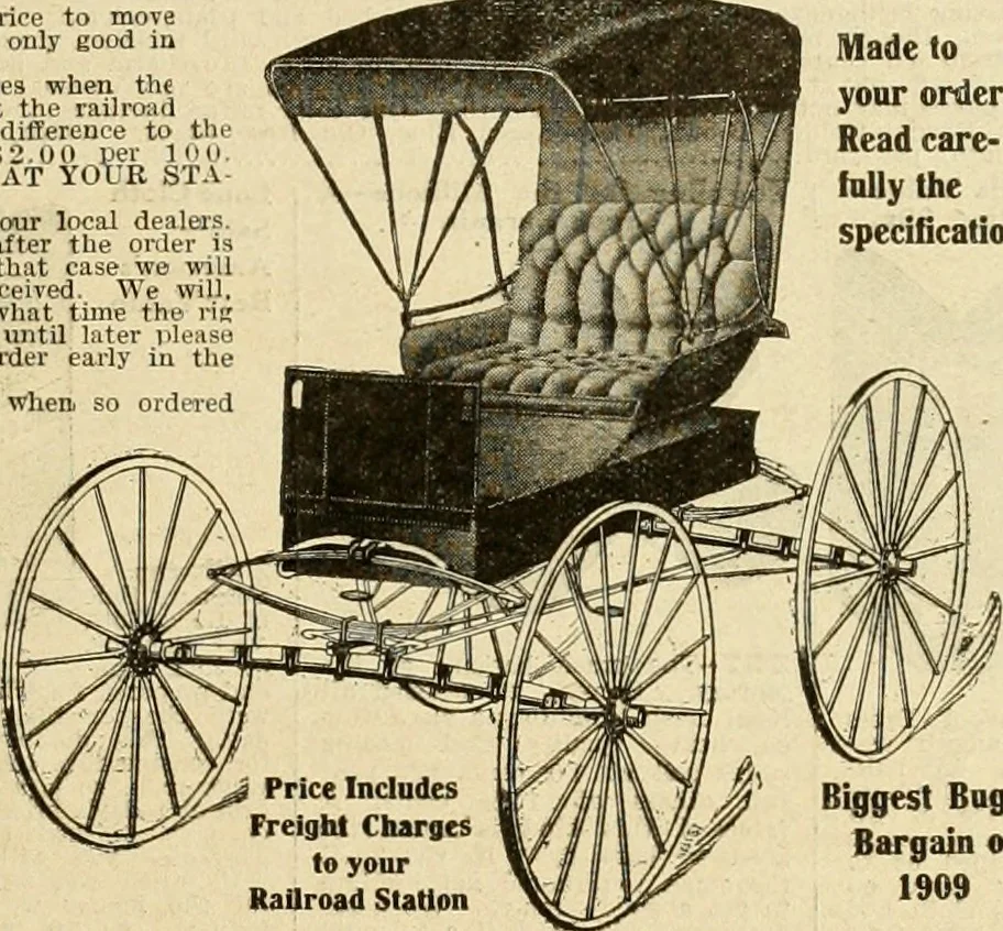 An illustration from book of bargains : for the month of February only, A, 1909, leaf 32