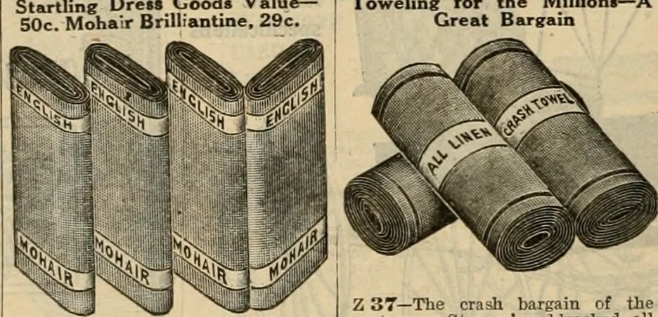 An illustration from book of bargains : for the month of February only, A, 1909, leaf 33