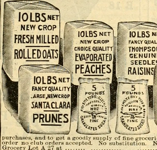 An illustration from book of bargains : for the month of February only, A, 1909, leaf 6