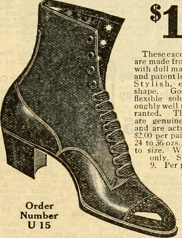 An illustration from book of bargains : for the month of February only, A, 1909, leaf 8