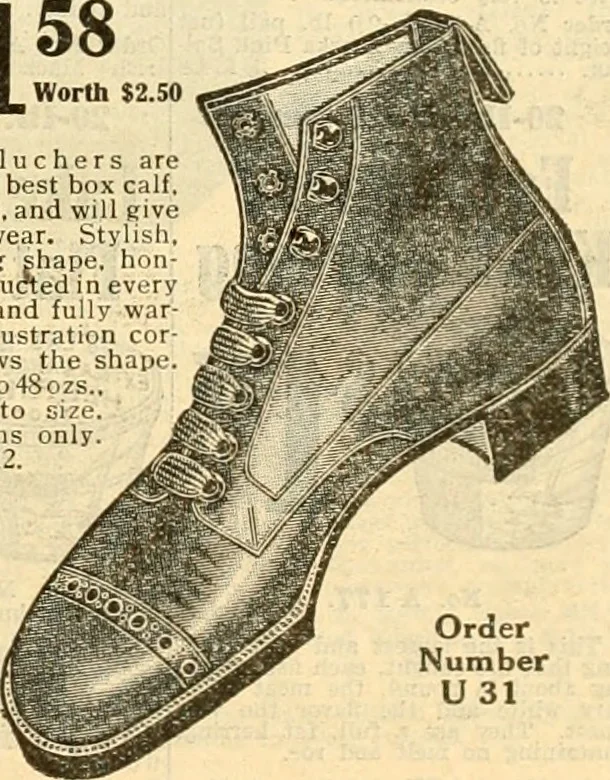An illustration from book of bargains : for the month of February only, A, 1909, leaf 8