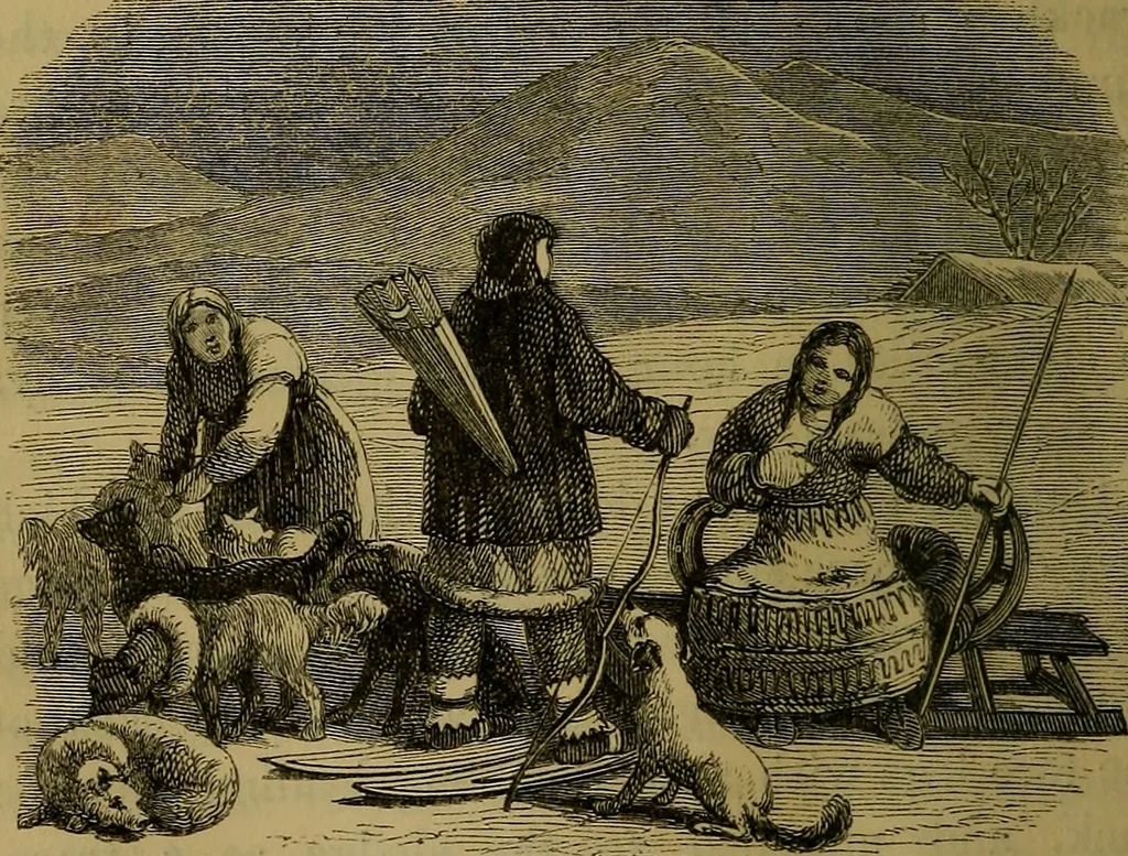 An illustration from The Book of carriages; or, A short account of modes of conveyance, from the earliest periods to the present time, 1853, leaf 101