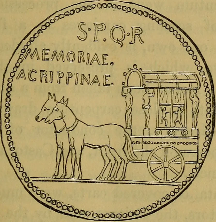 An illustration from The Book of carriages; or, A short account of modes of conveyance, from the earliest periods to the present time, 1853, leaf 26