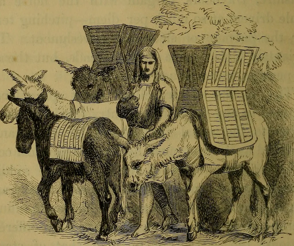An illustration from The Book of carriages; or, A short account of modes of conveyance, from the earliest periods to the present time, 1853, leaf 89