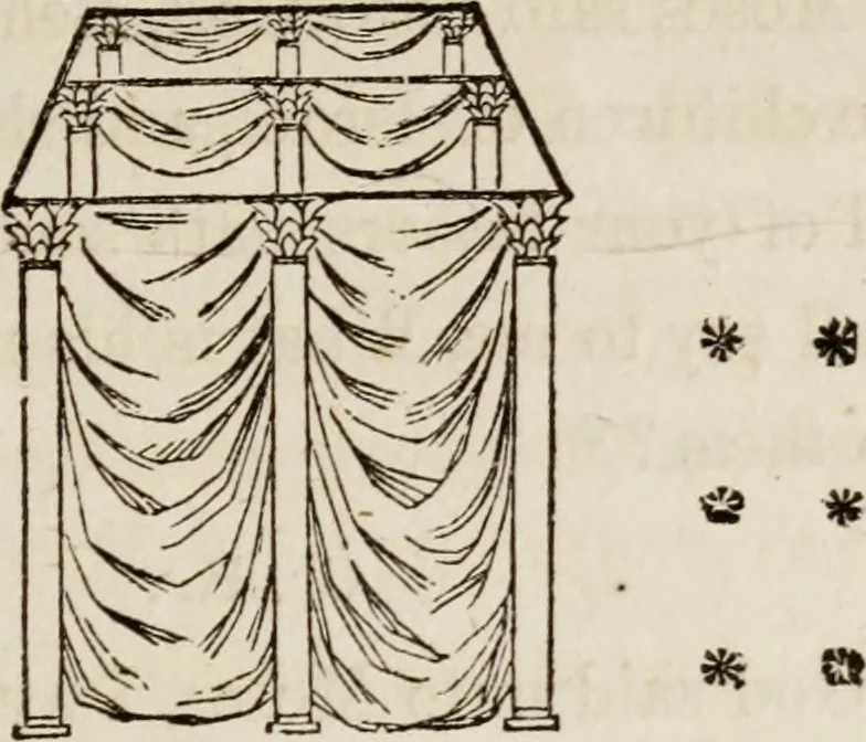 An illustration from The book of the chapter : or, Monitorial instructions, in the degrees of mark, past and most excellent master, and the holy Royal arch, 1865, leaf 122