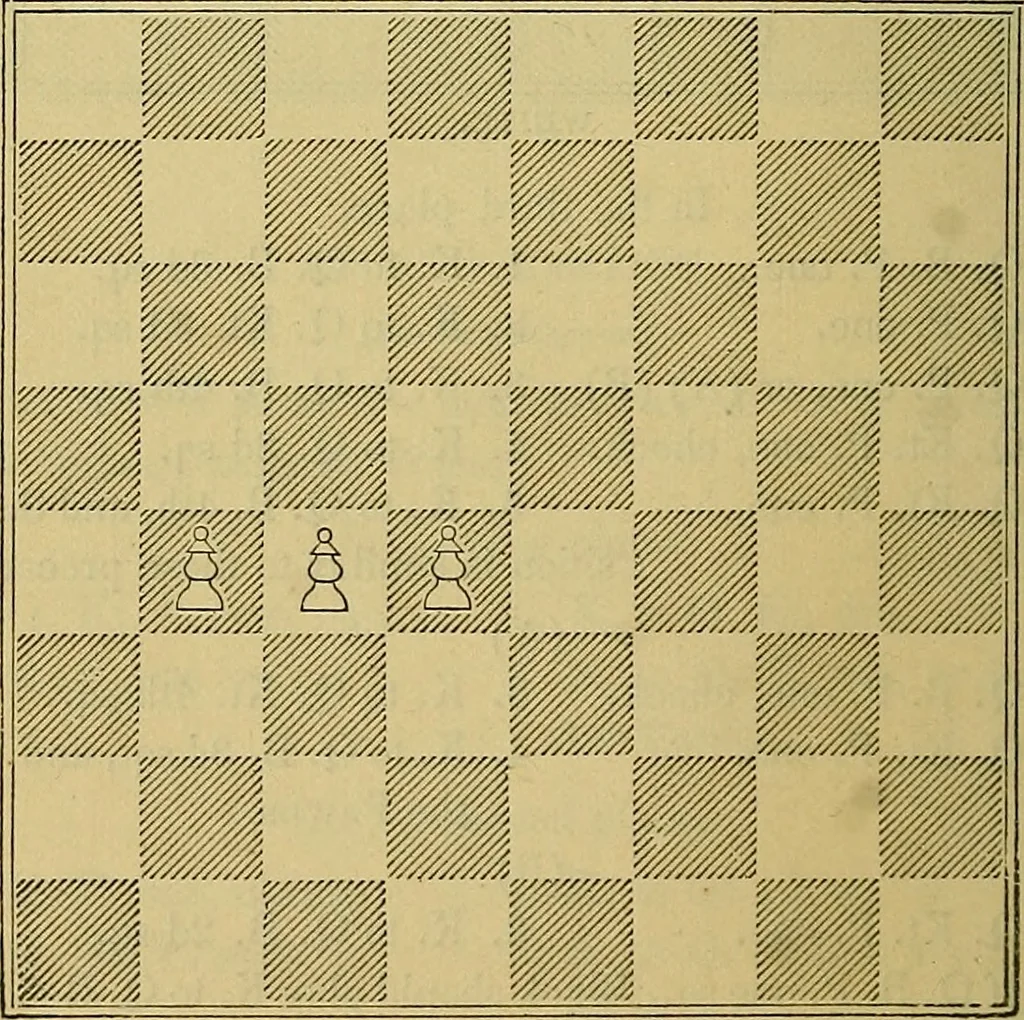 An illustration from The book of chess: containing the rudiments of the game, and elementary analyses of the most popular openings, 1882, leaf 123