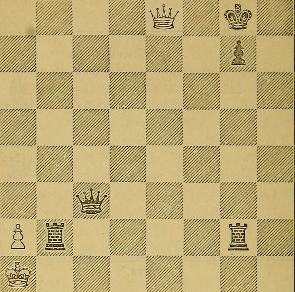 An illustration from The book of chess: containing the rudiments of the game, and elementary analyses of the most popular openings, 1882, leaf 39