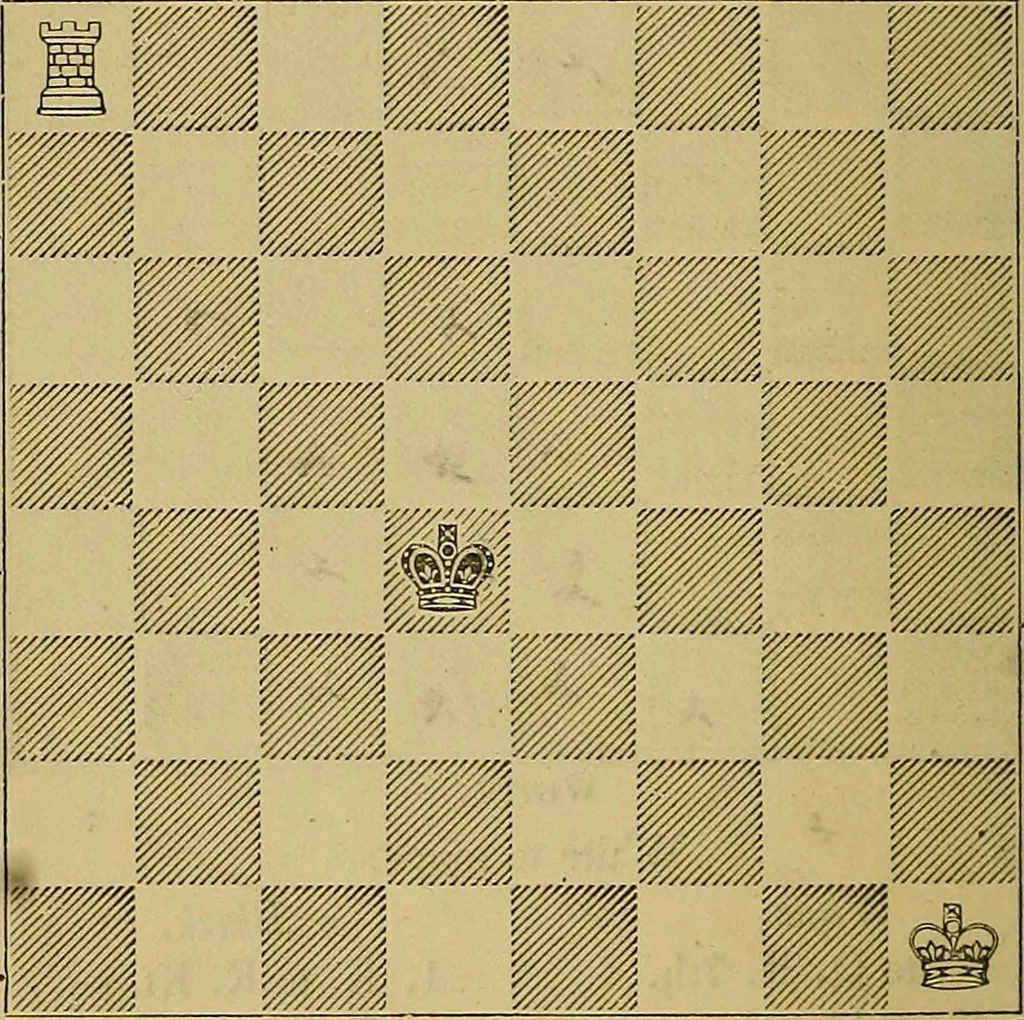 An illustration from The book of chess: containing the rudiments of the game, and elementary analyses of the most popular openings, 1882, leaf 65