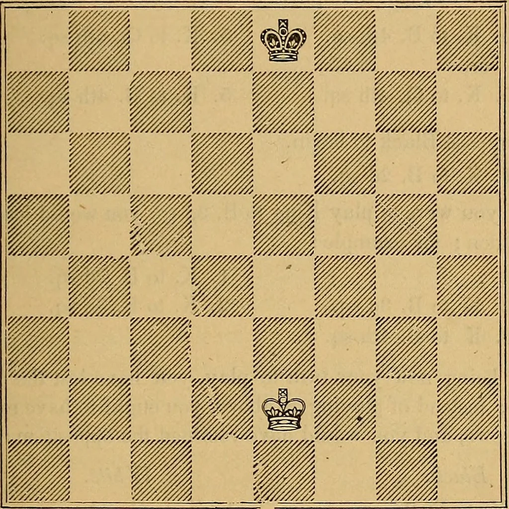 An illustration from The book of chess: containing the rudiments of the game, and elementary analyses of the most popular openings, 1882, leaf 78